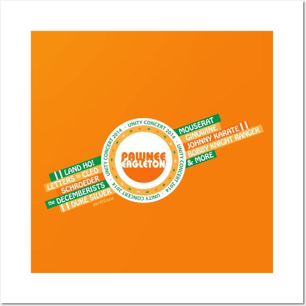 Pawnee Unity Concert Tee!! Little Sebastian Posters and Art Prints